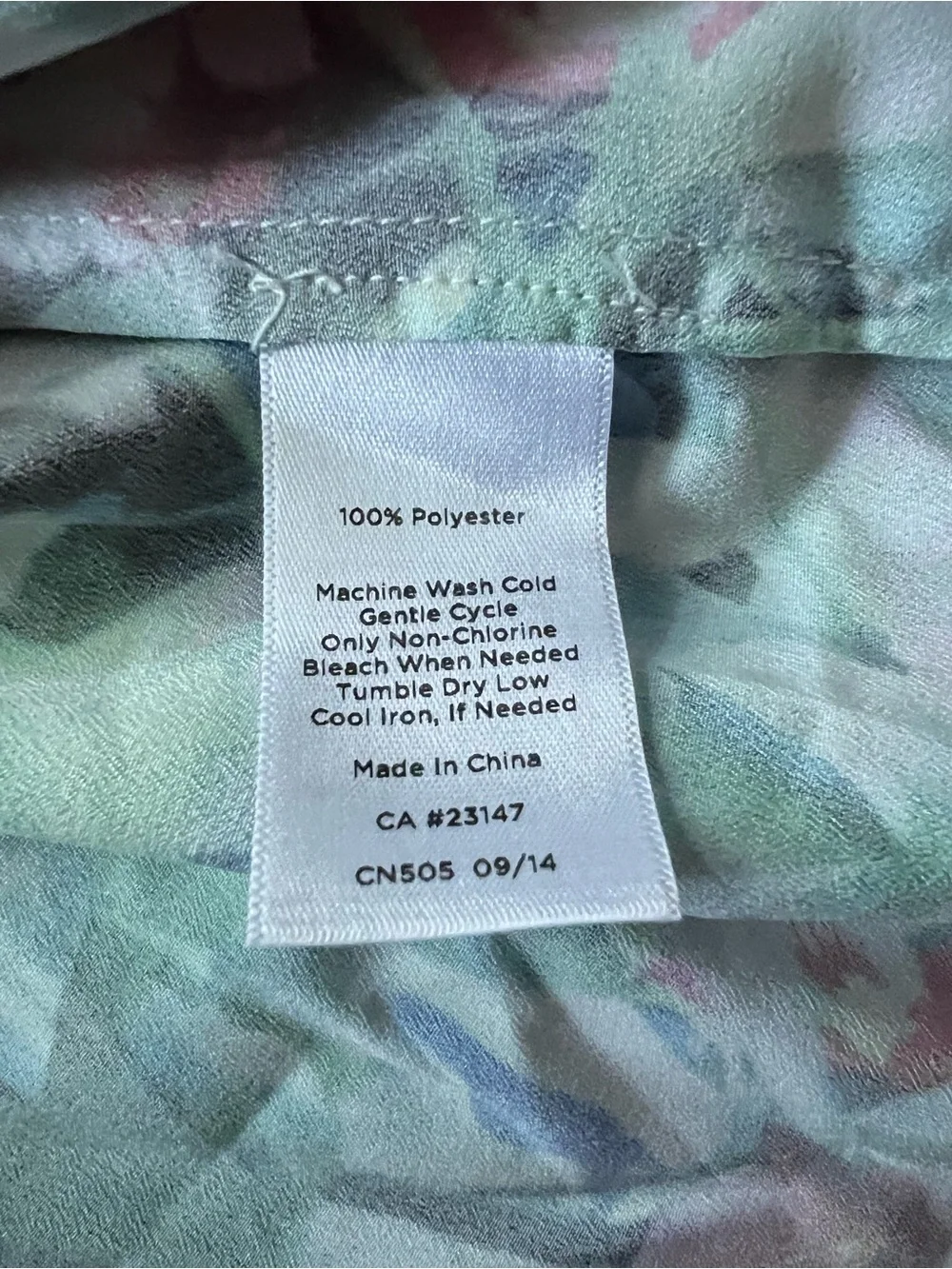 NWT Talbots Popover Multicolor Floral Long-Sleeve Blouse Sz 2X
